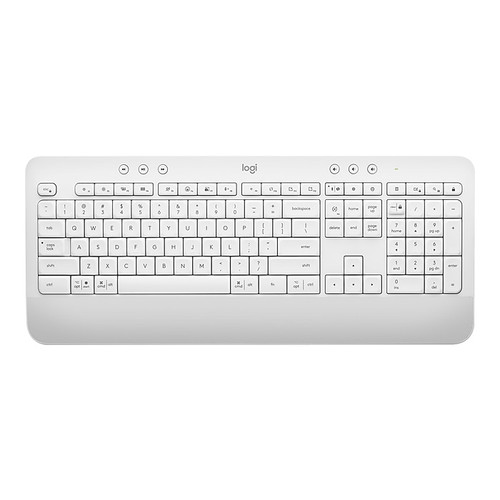 Logitech Signature K650 Wireless Keyboard, Off-White (920-010962)