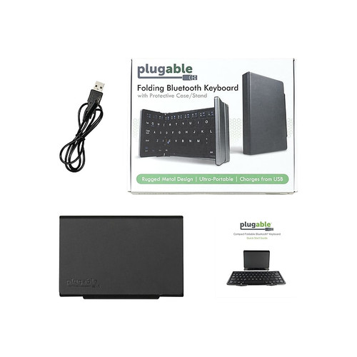 Plugable Wireless Keyboard, Black (BT-KEY3)