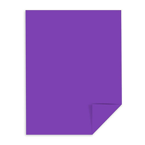 Neenah Astrobrights Paper, 8.5" x 11", 60lb., Text, Gravity Grape, 5000/Carton (21961_1)