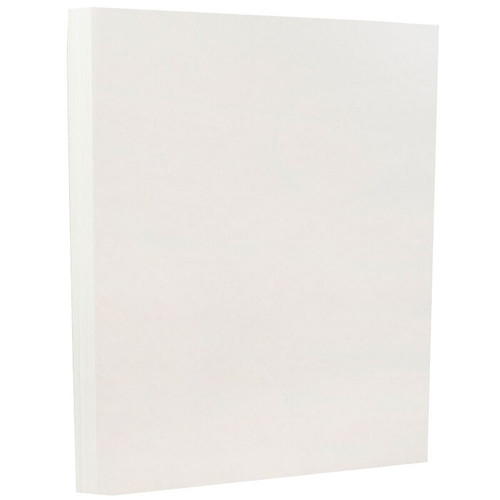 JAM Paper® 8.5" x 11" Recycled Parchment Paper, 24 lbs., 100 Brightness, 50 Sheets/Pack (27010A)