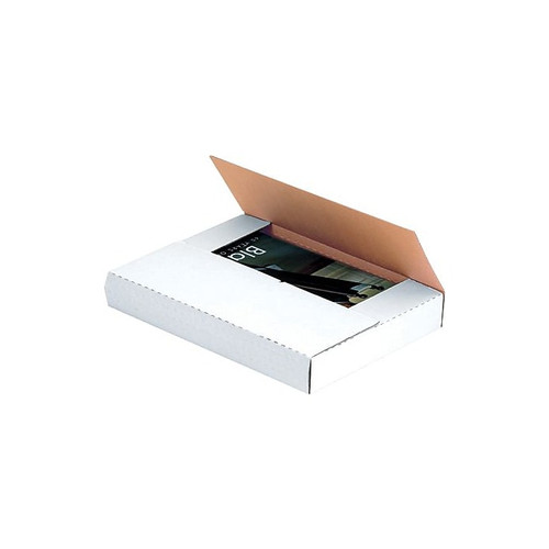 11 1/8 x 8 3/4 x 4" White Multi-Depth Corrugated Bookfold (65dd2007e8837636b11b4a7a_ud)