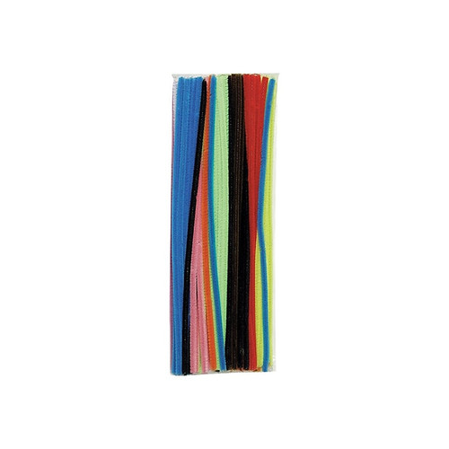 Creativity Street Jumbo Stems, Assorted Colors, 100/Pack (AC7110-01)