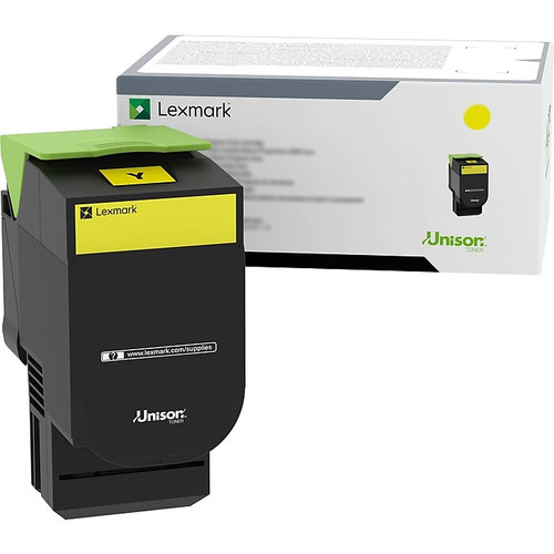 Lexmark 800H4 Yellow High Yield Toner Cartridge (80C0H40)