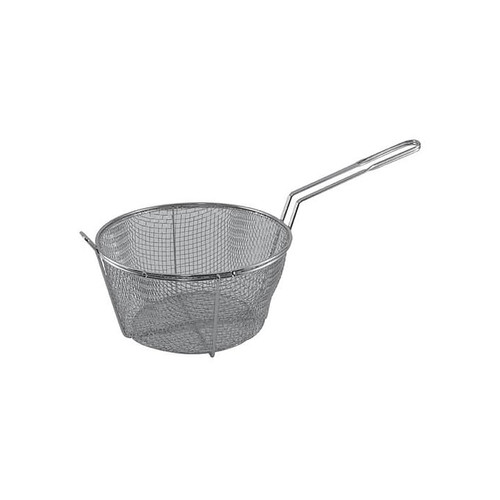 Update International 8 1/2" Round Fryer Basket, Nickel-Plated (FB-8)