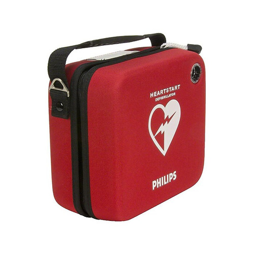 Philips Standard Carry Case for HeartStart HS1 Defibrillator, Red/White (M5075A)