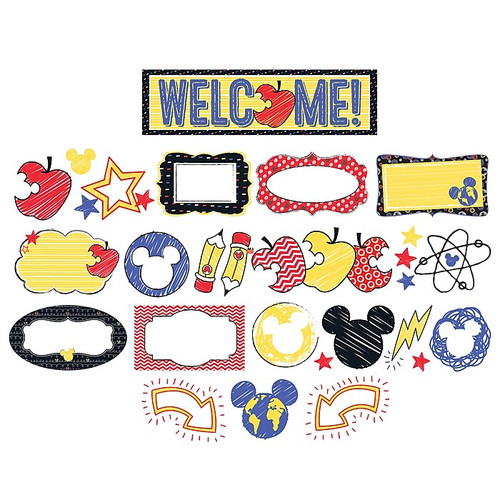 Eureka Mickey® Color Pop! Mini Bulletin Board Set (65dd245be8837636b11b6f4e_ud)