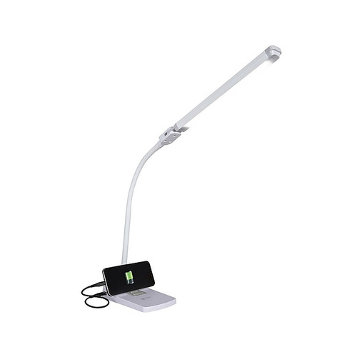 OttLite Wellness Swivel LED Desk Lamp, 25", White (CSN0800W)