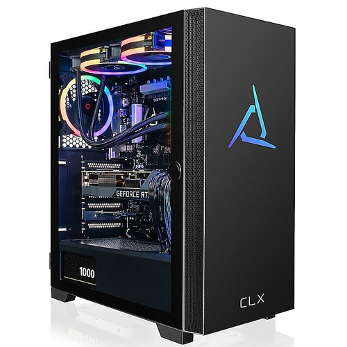 CLX SET TGMSETRTH2A10WM Gaming Desktop Computer, Intel Core i7-13700KF, 32GB Memory, 1TB SSD, 4TB HDD (65dd2a69e8837636b11baa72_ud)