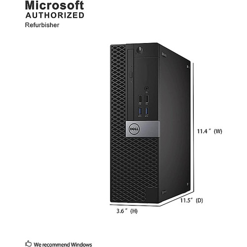 Dell OptiPlex 7040 Refurbished Desktop Computer, Intel i5, 16GB Memory, 1TB SSD (BTG-00023114)