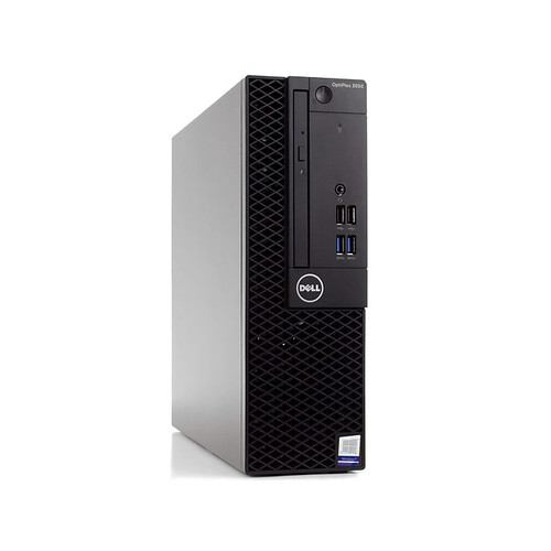 Dell OptiPlex 3050 Refurbished Desktop Computer with two 24" Monitors, Intel Core i5-7500, 16GB Memory, 240GB SSD (65dd2aaae8837636b11babc2_ud)
