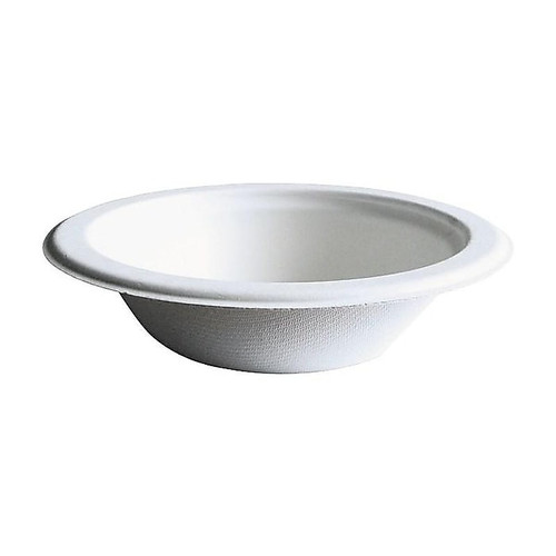 Eco-Products® Sugarcane Standard Bowls, 12oz., White, 1000/Carton (EP-BL12)