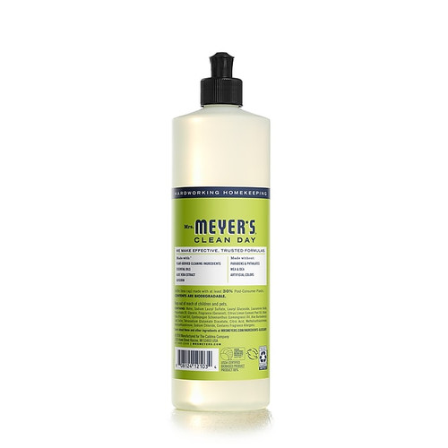 Mrs. Meyer's Liquid Dish Soap, Lemon Verbena, 16 oz. (347635)