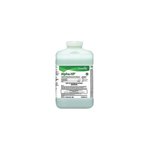 Alpha-HP 67 Disinfectant for Diversey J-Fill, Citrus, 2.5 L / 2.64 U.S. Qt., 2/Carton (65dd2b88e8837636b11bb1d0_ud)