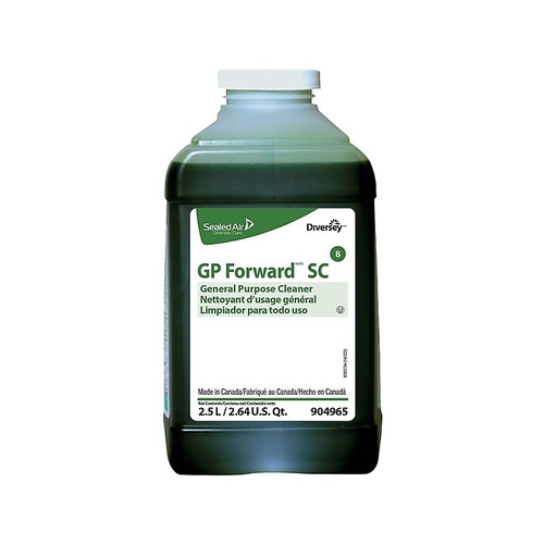 GP Forward SC 8 Multipurpose Cleaner for Diversey J-Fill, Citrus, 84.5 Fl.Oz., 2/Carton (904965)