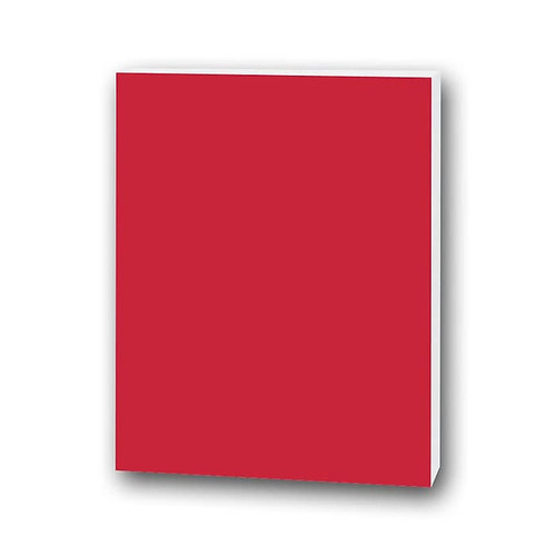 Flipside Foam Board, 20" x 30", Red, 10/Pack (20315-10)