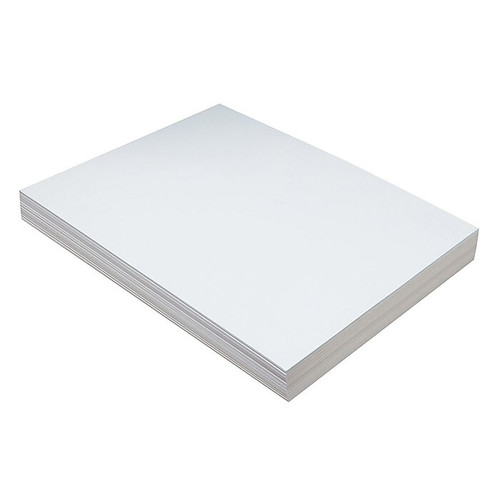 Pacon Heavyweight Tagboard, White, 9" x 12", 100 Sheets Per Pack, 2 Packs (PAC5211-2)