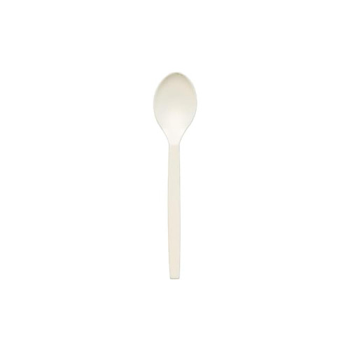 Eco-Products PSM Plant Starch Soup Spoon, White, 1000/Carton (EP-S003_1)