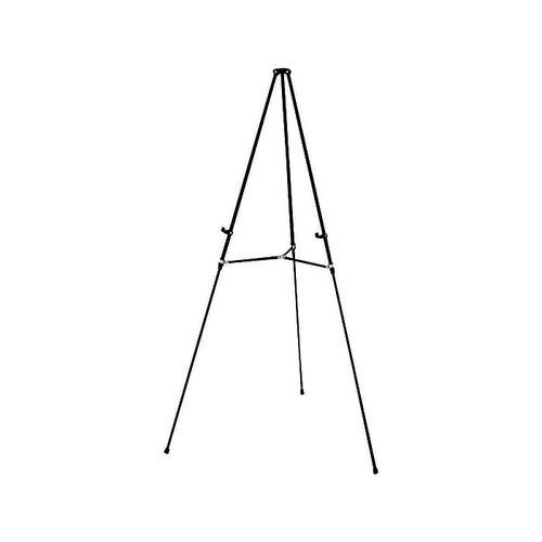 Quartet Display Easel, 66", Black Aluminum (51E)