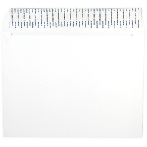 JAM Paper Peel & Seal Booklet Envelope, 9" x 12", White, 25/Pack (356828785A)