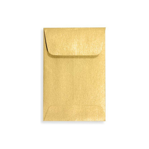 LUX #1 Coin Envelopes (2 1/4 x 3 1/2) 50/Box, White Linen (1CO-WLI-50)