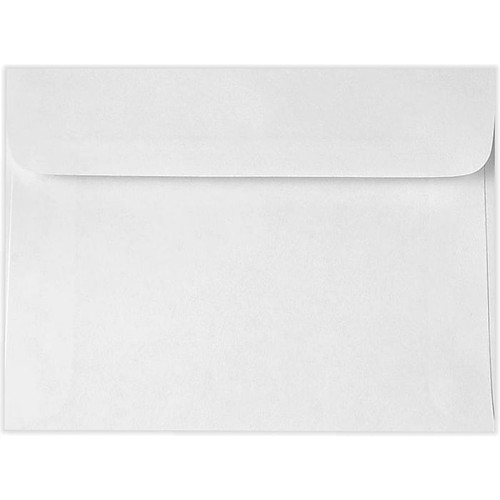 LUX Self Seal Booklet Envelope, 5 1/2" x 8 1/2", Bright White, 250/Pack (49420-250)