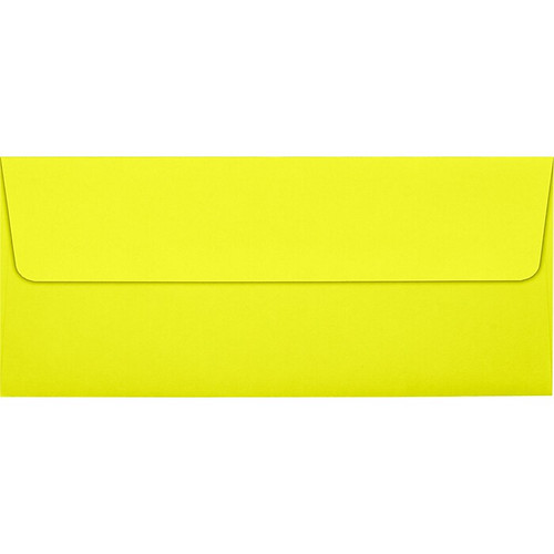 LUX #10 Square Flap Envelopes (4 1/8 x 9 1/2) 50/Pack, Midnight Black (F-4560-B-50)