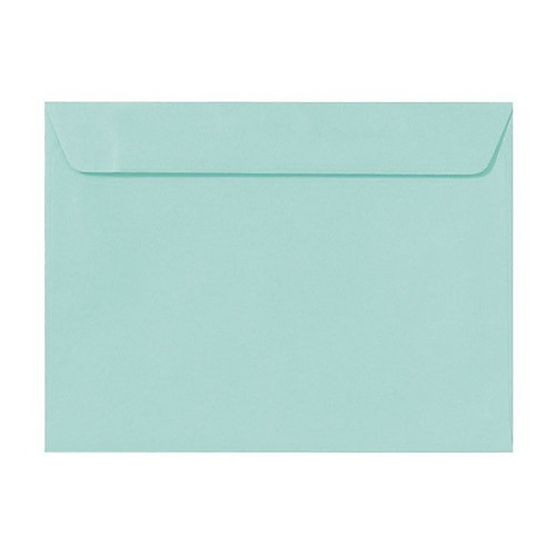 LUX 80 lb 9" x 12" Booklet Vellum Envelopes, Seafoam Blue, 50/Pack (65dd3270e8837636b11bef9f_ud)