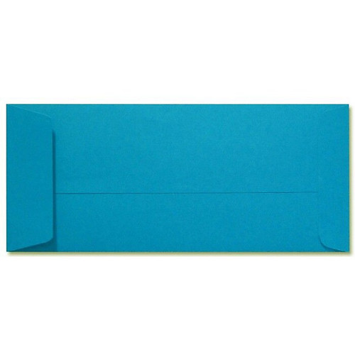 LUX 4 1/8" x 9 1/2" #10 80lbs. Open End Envelopes, Pool Blue, 50/Pack (65dd33f1e8837636b11bf579_ud)