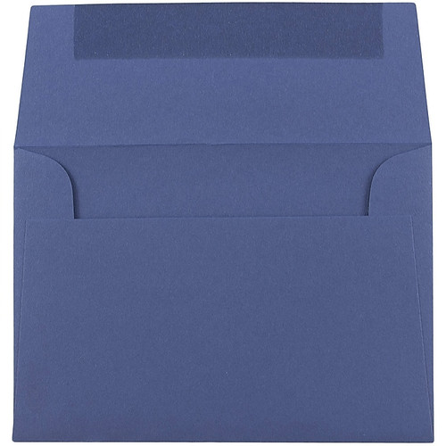 JAM Paper A6 Invitation Envelopes, 4 3/4" x 6 1/2", Presidential Blue, Bulk 1000/Carton (563916906B)