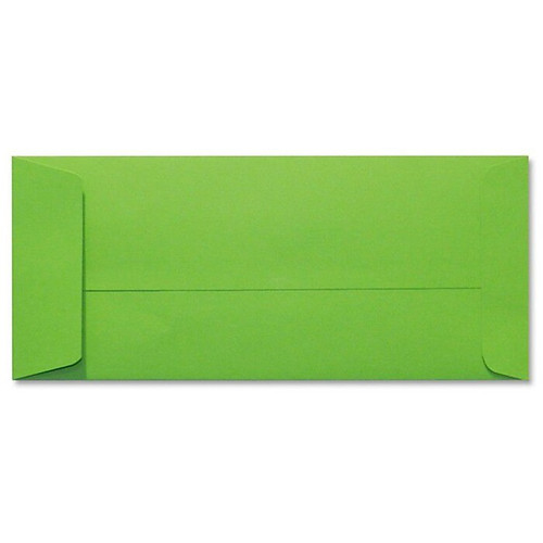LUX 4 1/8" x 9 1/2" #10 80lbs. Open End Envelopes, Limelight Green, 50/Pack (65dd34e1e8837636b11bf932_ud)