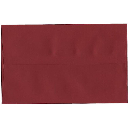 JAM Paper A10 Invitation Envelopes, 6 x 9.5, Dark Red, Bulk 250/Box (157468H)