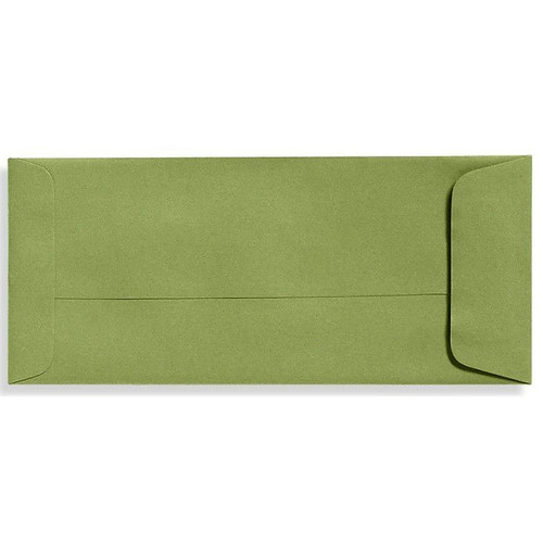 LUX 4 1/8" x 9 1/2" #10 70lbs. Open End Envelopes, Avocado Green, 50/Pack (65dd357ee8837636b11bfba1_ud)