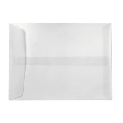 LUX 10" x 13" 30lbs. Open End Envelopes, Clear Translucent, 50/Pack (65dd35b2e8837636b11bfc84_ud)