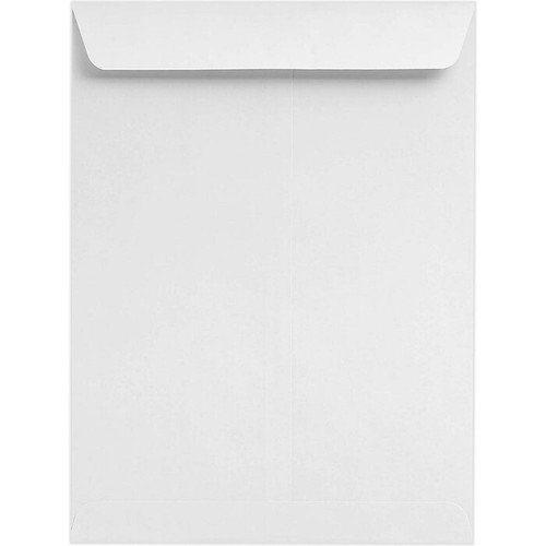 LUX Jumbo Open End Envelopes, 12.5" x 18.5", Bright White, 50/Pack (86272-50)