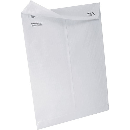 Quality Park Ship-Lite Open End Catalog Envelope, 10" x 13", White, 100/Box (QUAS3620)