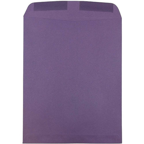 JAM Paper® 10 x 13 Open End Catalog Envelopes, Dark Purple, 10/Pack (1287032C)