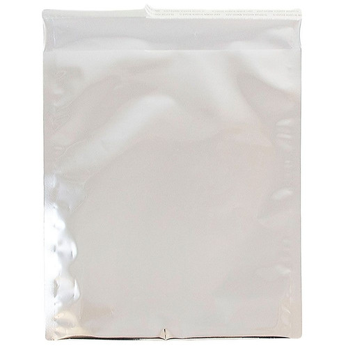 JAM Paper 12 x 18 Open End Foil Envelopes with Peel & Seal Closure, Silver, 25/Pack (1323298)
