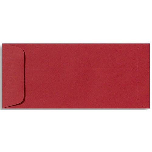 LUX 4 1/8" x 9 1/2" #10 70lbs. Open End Envelopes, Ruby Red, 50/Pack (65dd36dbe8837636b11c015b_ud)