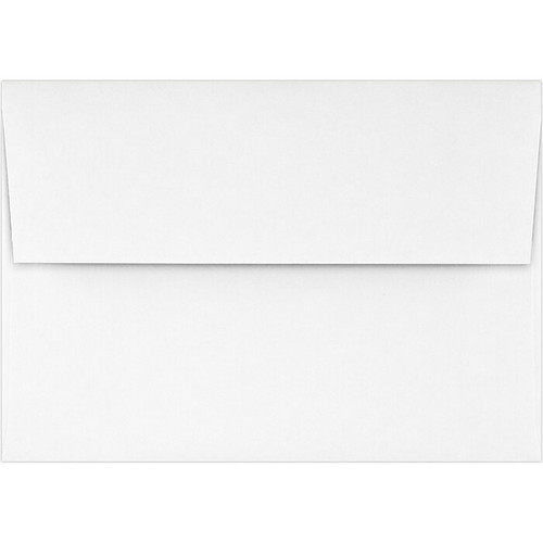 JAM Paper A1 Square Flap Envelopes, Peel & Press, 32lb, 3 5/8 x 5 1/8, White, 50 Pack (4865-32IJ-50)