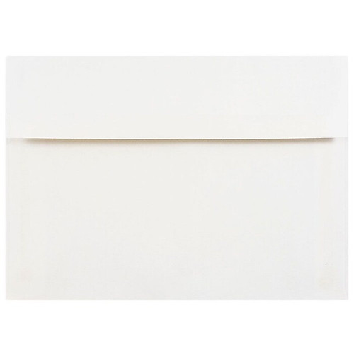 JAM Paper 3 7/8" x 8 1/8" Foil Lined Invitation Envelopes, White with Gold Lining, 25/pack (3243667)