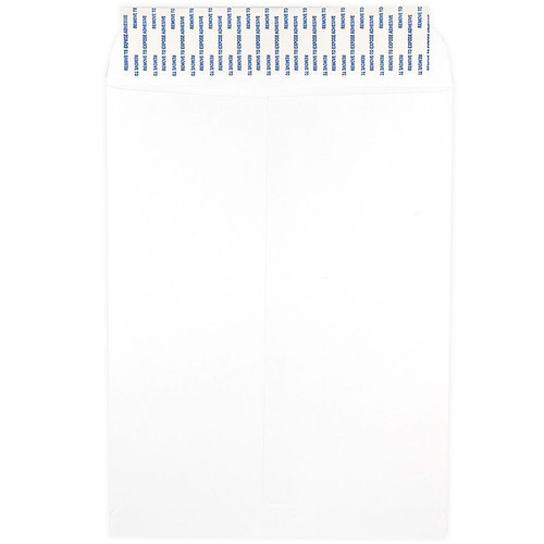 JAM Paper® 9 x 12 Open End Catalog Envelopes with Peel and Seal Closure, White, Bulk 100/Pack (356828780C)