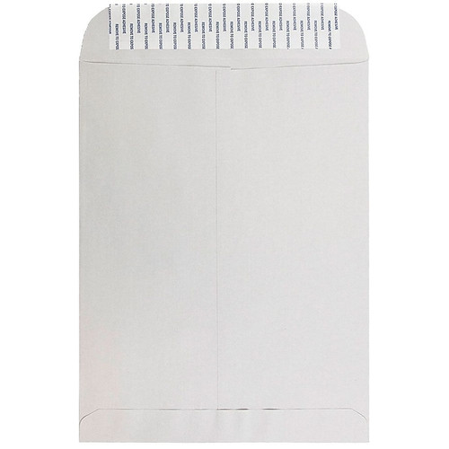 JAM Paper 10 x 13 Open End Envelopes with Peel and Seal Closure, Light Grey Kraft, Bulk 500/Box (12931116)