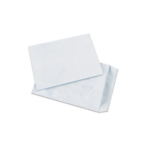 Flat Tyvek Envelope, 7.5" x 10.5", White, 100/Case (TYF0710WH)