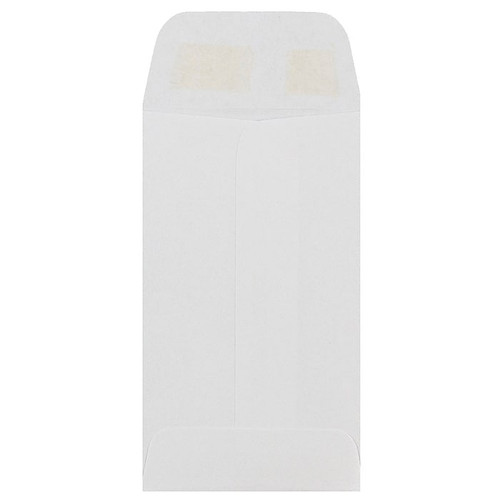 JAM Paper #3 Coin Business Envelopes, 2.5 x 4.25, White, 25/Pack (1623183)