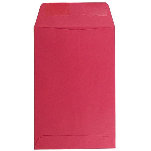 JAM Paper® 6 x 9 Open End Catalog Colored Envelopes, Red Recycled, 250/Pack (V0128139D)