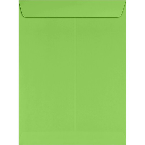 LUX 9" x 12" Open End Envelopes 50/Pack, Limelight (LUX-4894-101-50)