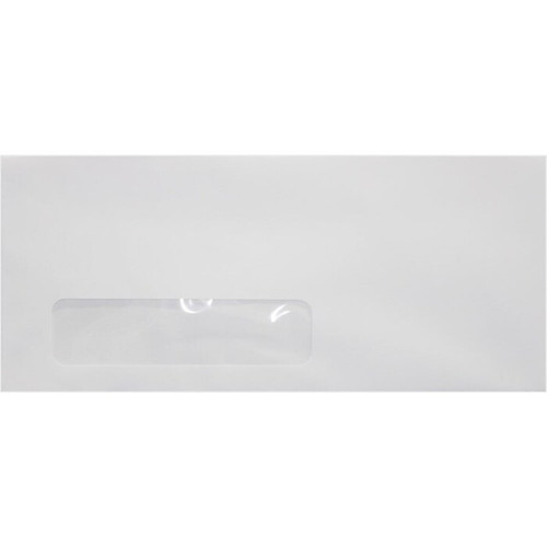 JAM PAPER #10 Window Envelopes (4 1/8 x 9 1/2), 24lb., Bright White, Laser Safe, 500/pack (65dd39cce8837636b11c0dbd_ud)