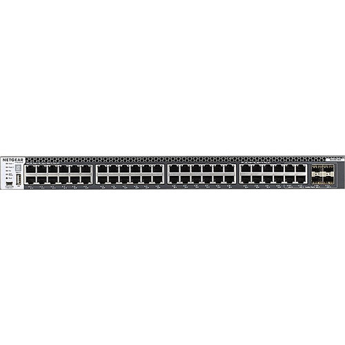 Netgear M4300-48X 48-Port Gigabit Ethernet Managed Switch, Black (XSM4348CS-100NES)