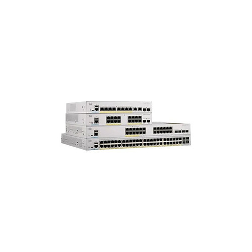 Cisco Catalyst 1000 Series 8-Port Gigabit Ethernet Managed Switch, 10/100/1000 Mbps (C1000-8FP-2G-L)