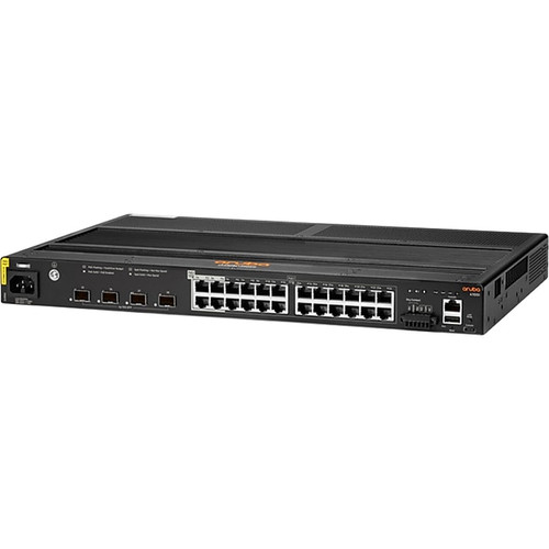 Aruba CX 4100i 24-Port Gigabit Ethernet Unmanaged Switch, Black (JL818A#ABA)